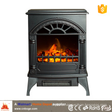 CSA/CE small wood stove style electric fireplace heater